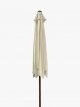 Wood-Effect Wind-Up Parasol, 2.7m